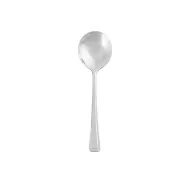 Signature Steel Harley 18/0 Stainless Steel Soup Spoon - pack size 12