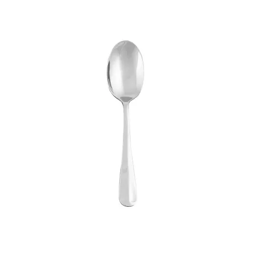 Signature Steel Rattail 18/0 Stainless Steel Dessert Spoon - pack size 12