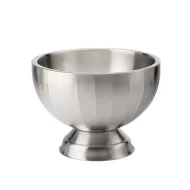 Utopia Satin Double Walled Wine Cooler/Punch Bowl 26cm - pack size 1