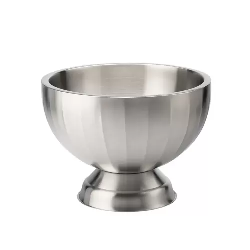 Utopia Satin Double Walled Wine Cooler/Punch Bowl 26cm - pack size 1