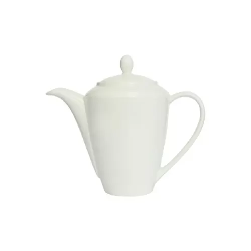Steelite Simplicity Vitrified Porcelain White Harmony Coffee Pot 85.25cl - pack size 6