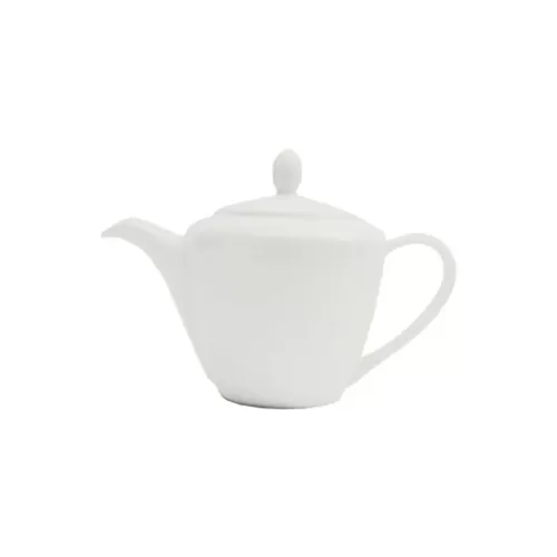 Steelite Simplicity Vitrified Porcelain White Harmony Teapot 31cl - pack size 6