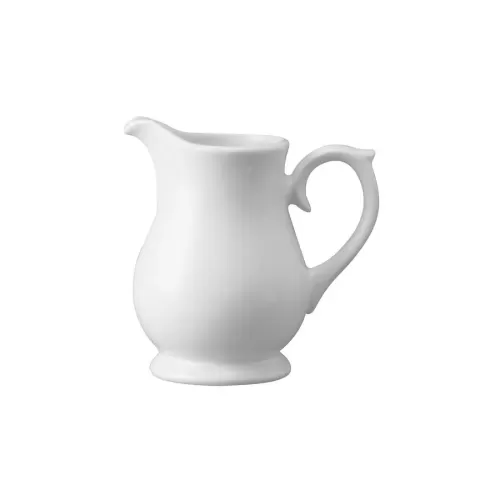 Churchill White Holloware Vitrified Porcelain White Sandringham Jug 14cl 4.9oz - pack size 4