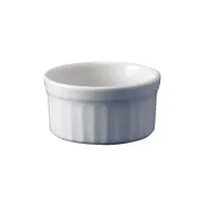Churchill Cookware Vitrified Porcelain White Round Stackable Ramekin 9cm 19.5cl 6.9oz - pack size 24