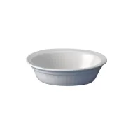 Churchill Cookware Vitrified Porcelain White Oval Stackable Pie Dish 15.2x11.3cm 45cl 15.8oz - pack size 12