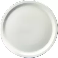 Churchill Nova Vitrified Porcelain White Round Pizza/Cake Plate 34cm - pack size 6