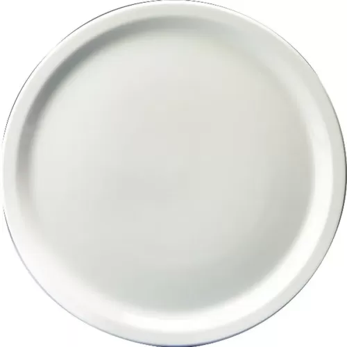 Churchill Nova Vitrified Porcelain White Round Pizza/Cake Plate 34cm - pack size 6