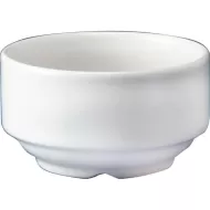 Churchill Whiteware Vitrified Porcelain Round Stacking Soup Bowl 40cl 14.1oz - pack size 24