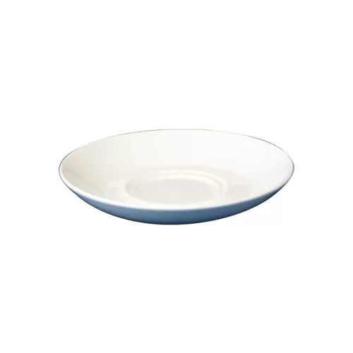 Churchill Beverage Collection Vitrified Porcelain White Round Large Café Saucer 16cm - pack size 24