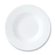 Steelite Simplicity Vitrified Porcelain White Round Pasta / Soup Dish 27cm - pack size 12