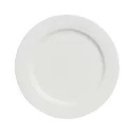 Elia Glacier Bone China White Round Plate 24cm - pack size 4