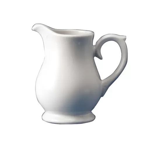 Churchill White Holloware Vitrified Porcelain White Sandringham Jug 56cl 19.7oz - pack size 4