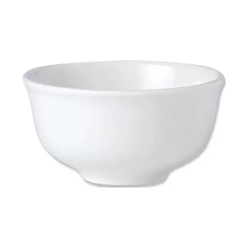 Steelite Simplicity Vitrified Porcelain White Round Sugar Bowl 22.75cl - pack size 12