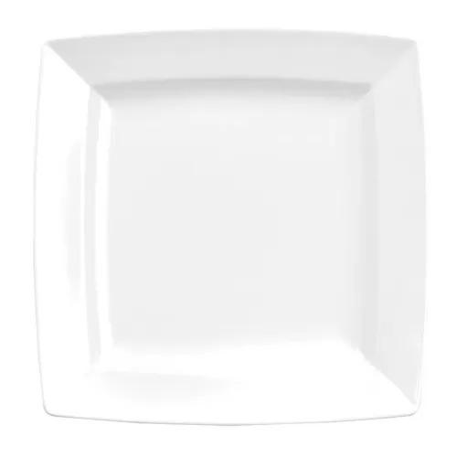Churchill Energy Alchemy Fine China White Square Plate 13.2cm - pack size 12
