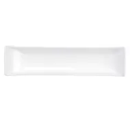 Churchill Buffet Alchemy Fine China White Rectangular Boat Dish 39.2cm 71cl 25oz - pack size 6