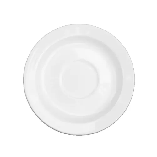 Churchill Alchemy White Fine China Round Saucer 6 Inch - pack size 24