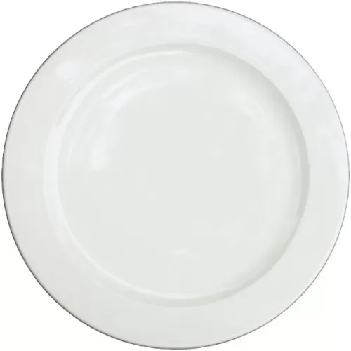 Churchill Alchemy White Fine China Round Plate 33cm - pack size 6