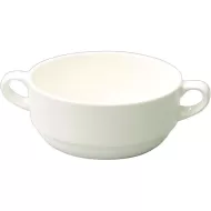 Churchill Alchemy White Fine China Round Soup Bowl 27.5cl - pack size 24