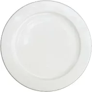 Churchill Alchemy White Fine China Round Plate 26.8cm - pack size 12