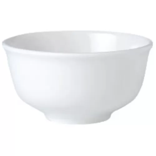 Steelite Simplicity Vitrified Porcelain White Round Soup Bowl 31.25cl - pack size 36