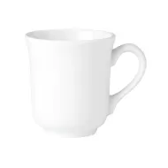 Steelite Simplicity Vitrified Porcelain White Club Mug 28.5cl - pack size 36