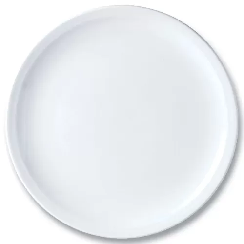 Steelite Simplicity Vitrified Porcelain White Round Plate Pizza / Cake 28cm - pack size 12