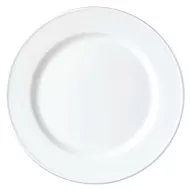 Steelite Simplicity Vitrified Porcelain White Round Plate 20.25cm - pack size 24