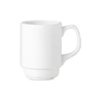 Steelite Simplicity Vitrified Porcelain White Club Mug 26cl - pack size 36
