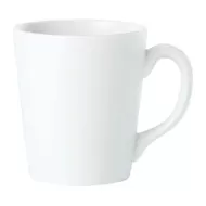 Steelite Simplicity Vitrified Porcelain White Coffee House Mug 26.5cl - pack size 36
