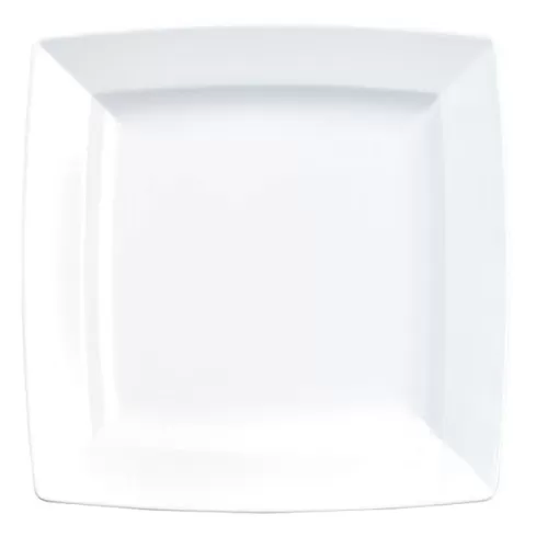 Churchill Energy Alchemy Fine China White Square Plate 28cm - pack size 6