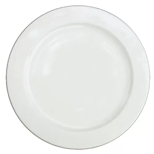 Churchill Alchemy White Fine China Round Service Plate 33cm - pack size 6