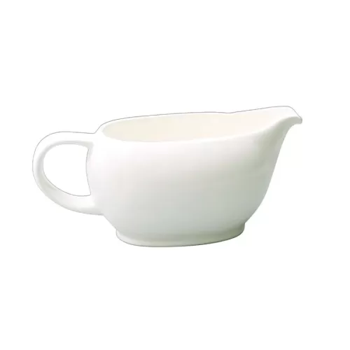 Churchill Alchemy White Fine China Sauce Boat 13.75cl - pack size 6