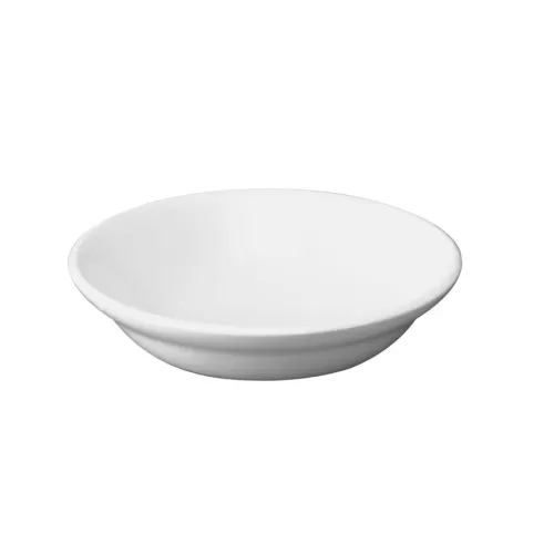 Churchill Whiteware Vitrified Porcelain Round Rimmless Fruit Bowl 12.7cm 14cl 4.9oz - pack size 24