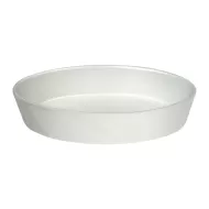 Steelite Simplicity Cookware Vitrified Porcelain White Oval Sole Dish 19x28cm - pack size 6