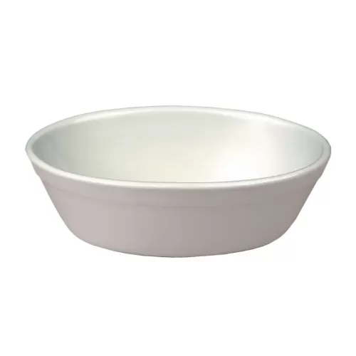 Steelite Simplicity Cookware Vitrified Porcelain White Oval Baking Dish 15.75cm - pack size 24