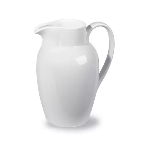 Steelite Simplicity Vitrified Porcelain White Jug 1.1ltr - pack size 6