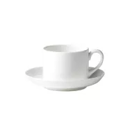 Wedgwood Connaught Bone China White Stacking Cup 20cl 7oz - pack size 4