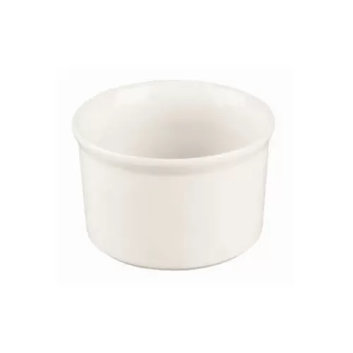 Churchill Cookware Vitrified Porcelain White Round Stackable Souffle Dish 10cm 34cl 12oz - pack size 1