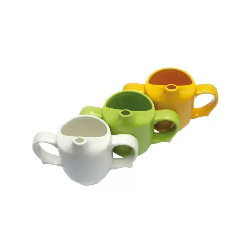 Wade Dignity Porcelain White 2 Handled Feeder Cup 25cl - pack size 1