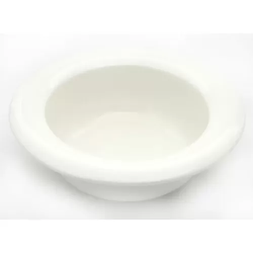 Wade Dignity Porcelain White Round Deep Wide Rim Bowl 19.5cm - pack size 1