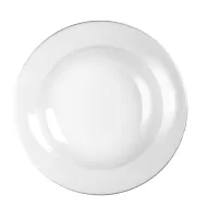 Churchill Profile Vitrified Porcelain White Round Pasta Bowl 38.8cm 87.5cl 30.8oz - pack size 1