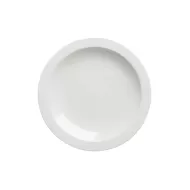 Elia Miravell Bone China White Round Plate 17cm - pack size 6