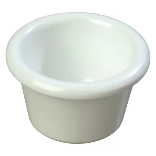 Carlisle Plain White Round Melamine Ramekin 12cl 4oz - pack size 1
