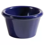 Carlisle Cobalt Blue Round Melamine Ramekin 6cl 2oz - pack size 1