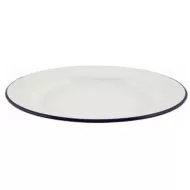 Enamel Plate White 20cm - pack size 1