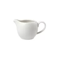 Churchill Profile Vitrified Porcelain White Jug White 11.4cl 4oz - pack size 4