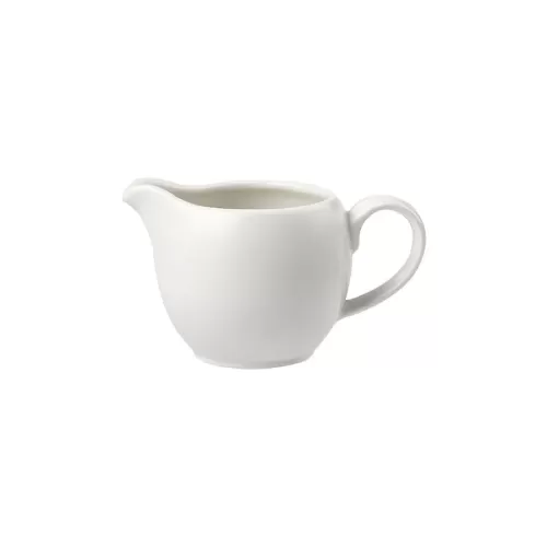 Churchill Profile Vitrified Porcelain White Jug White 11.4cl 4oz - pack size 4