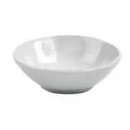 Superwhite Porcelain Round Oriental Dip Dish White 7cm - pack size 6