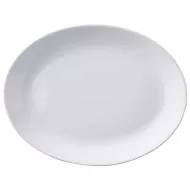 Superwhite Porcelain Oval Plate 30cm - pack size 6