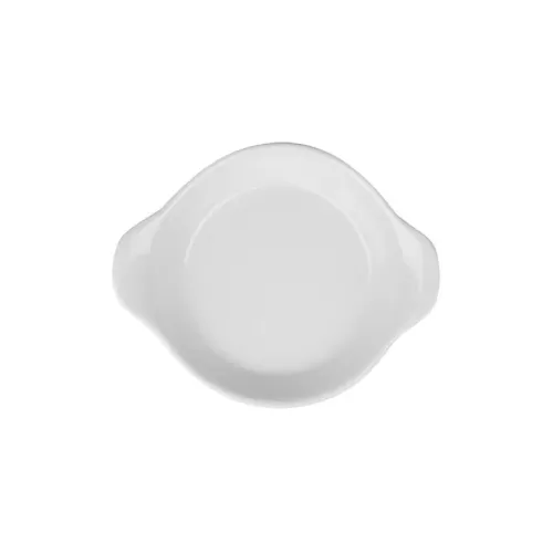 Superwhite Porcelain Round Eared Dish 13cm - pack size 6